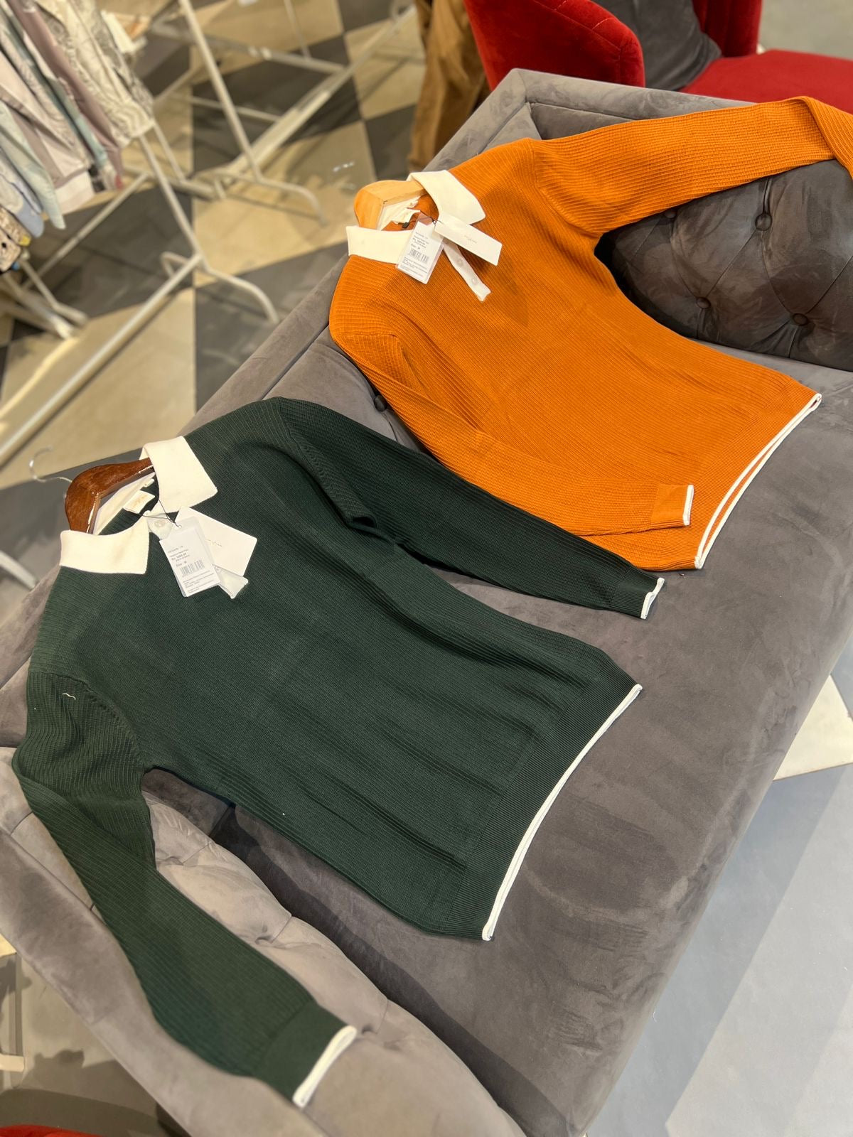Old money collared pullovers