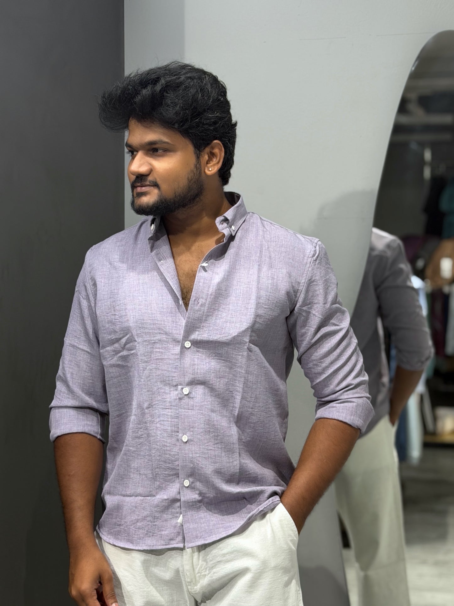 Korean Linen Shirt
