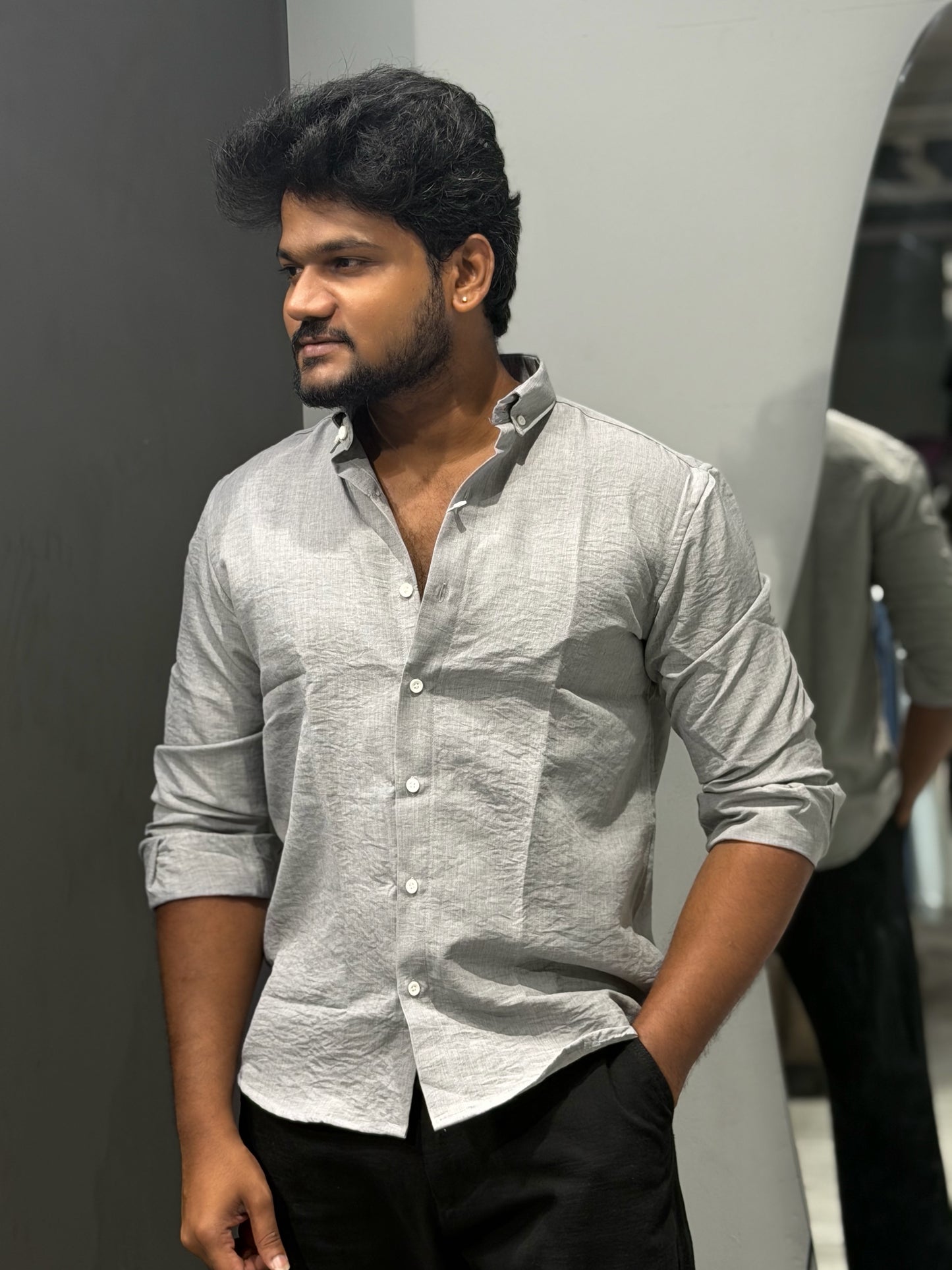 Korean Linen Shirt