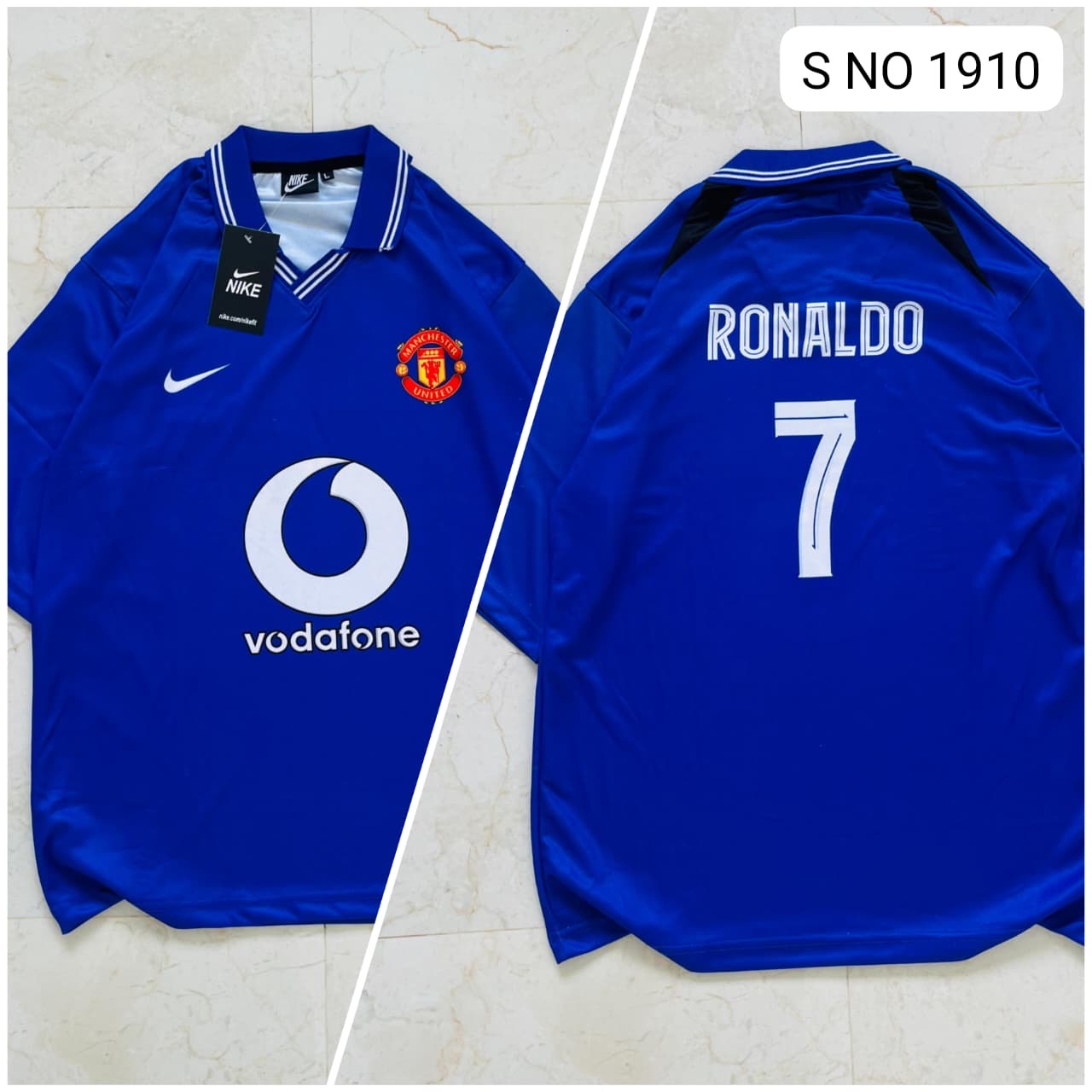 Collared vintage jersey