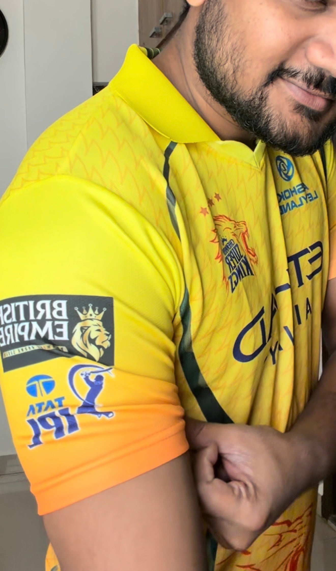 CSK Jersey premium fit