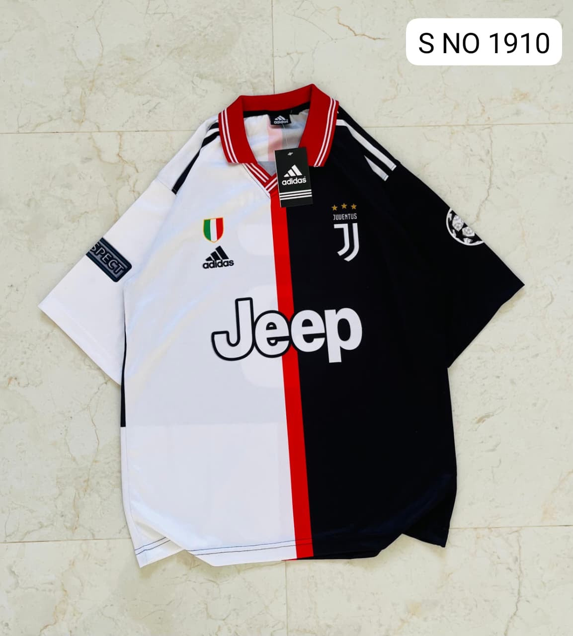 Collared vintage jersey