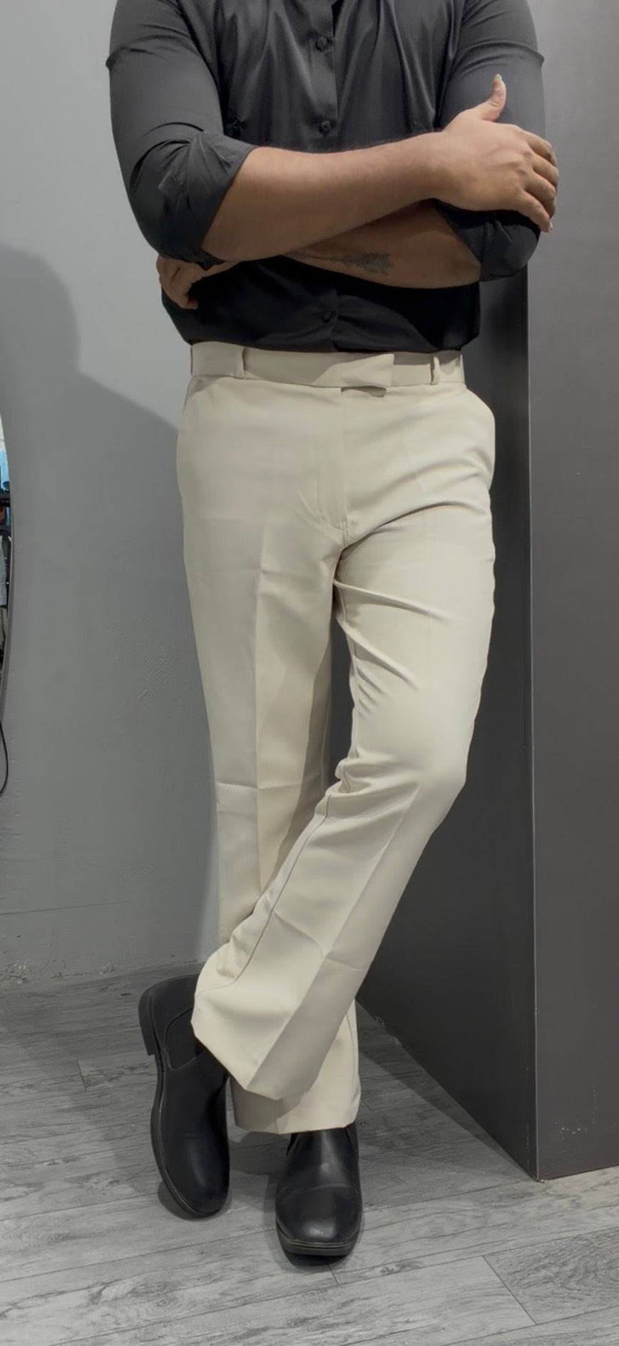 Boot cut formal pant