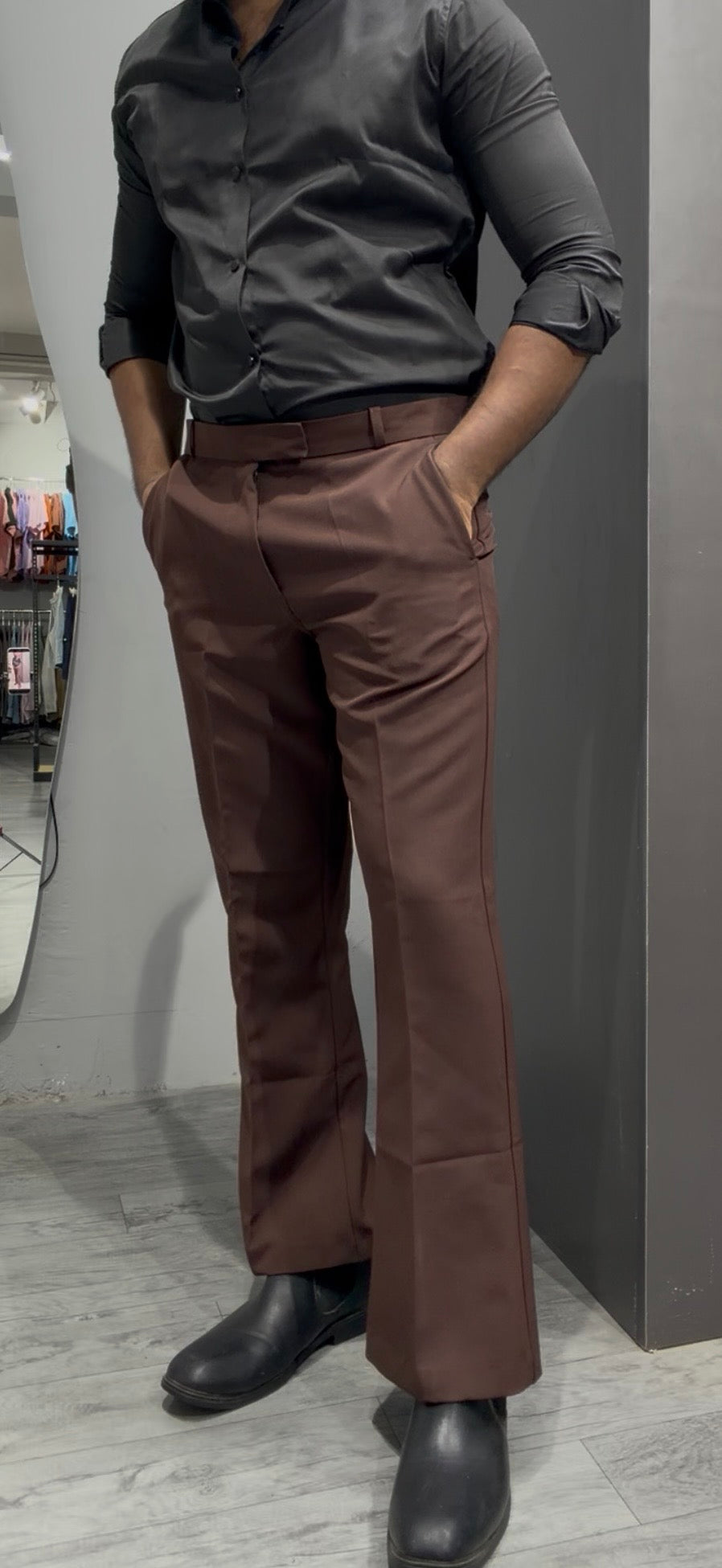 Boot cut formal pant