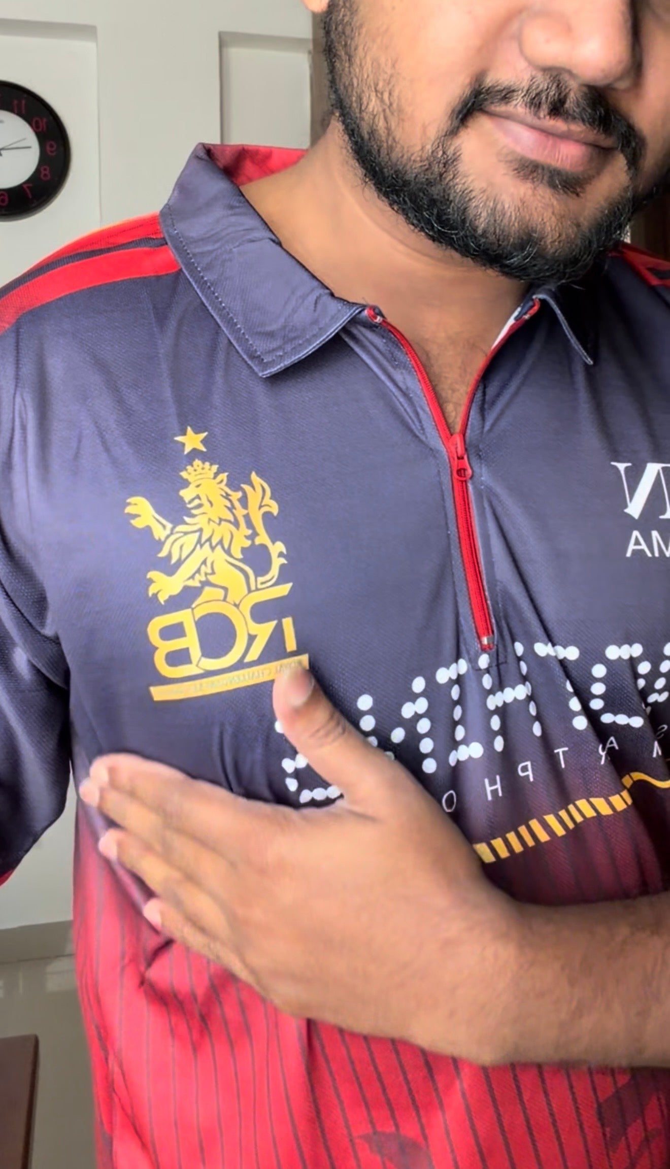 RCB Jersey premium fit