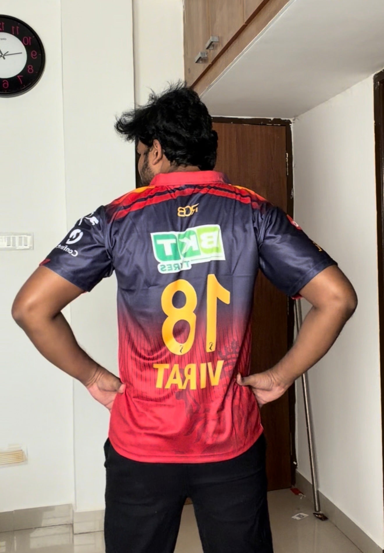 RCB Jersey premium fit