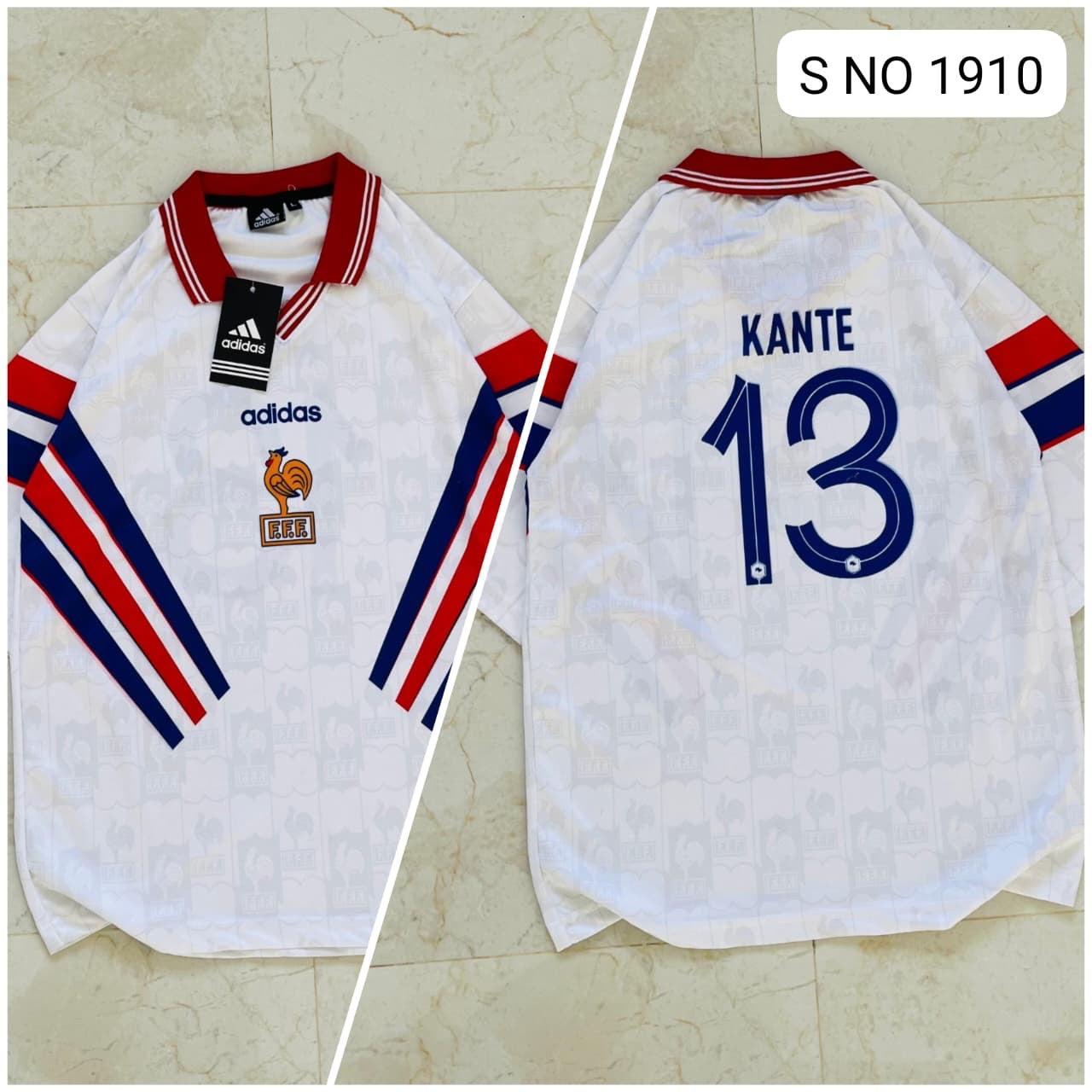 Collared vintage jersey