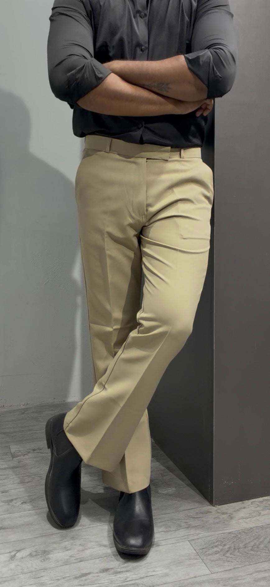 Boot cut formal pant