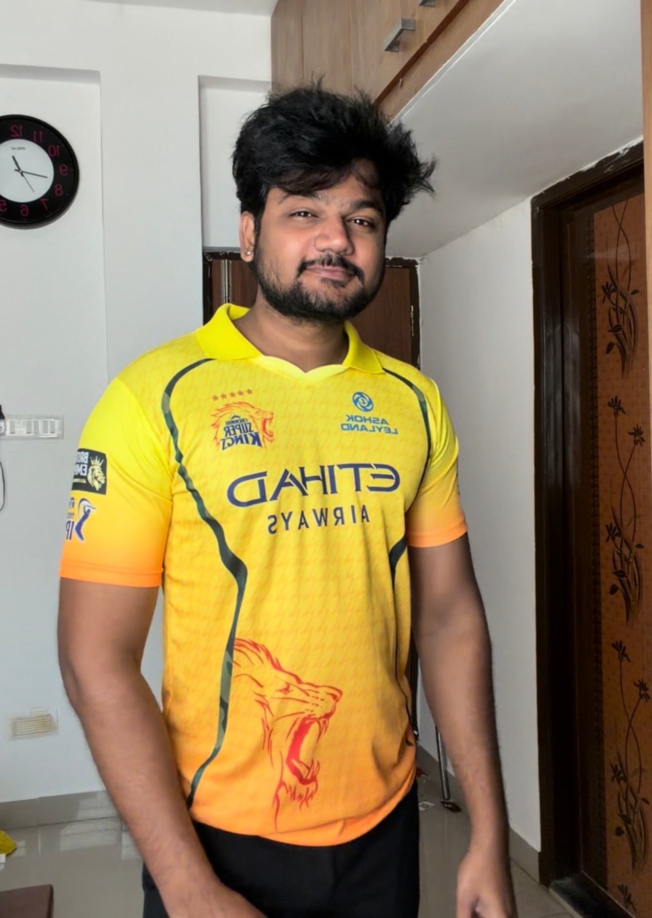 CSK Jersey premium fit