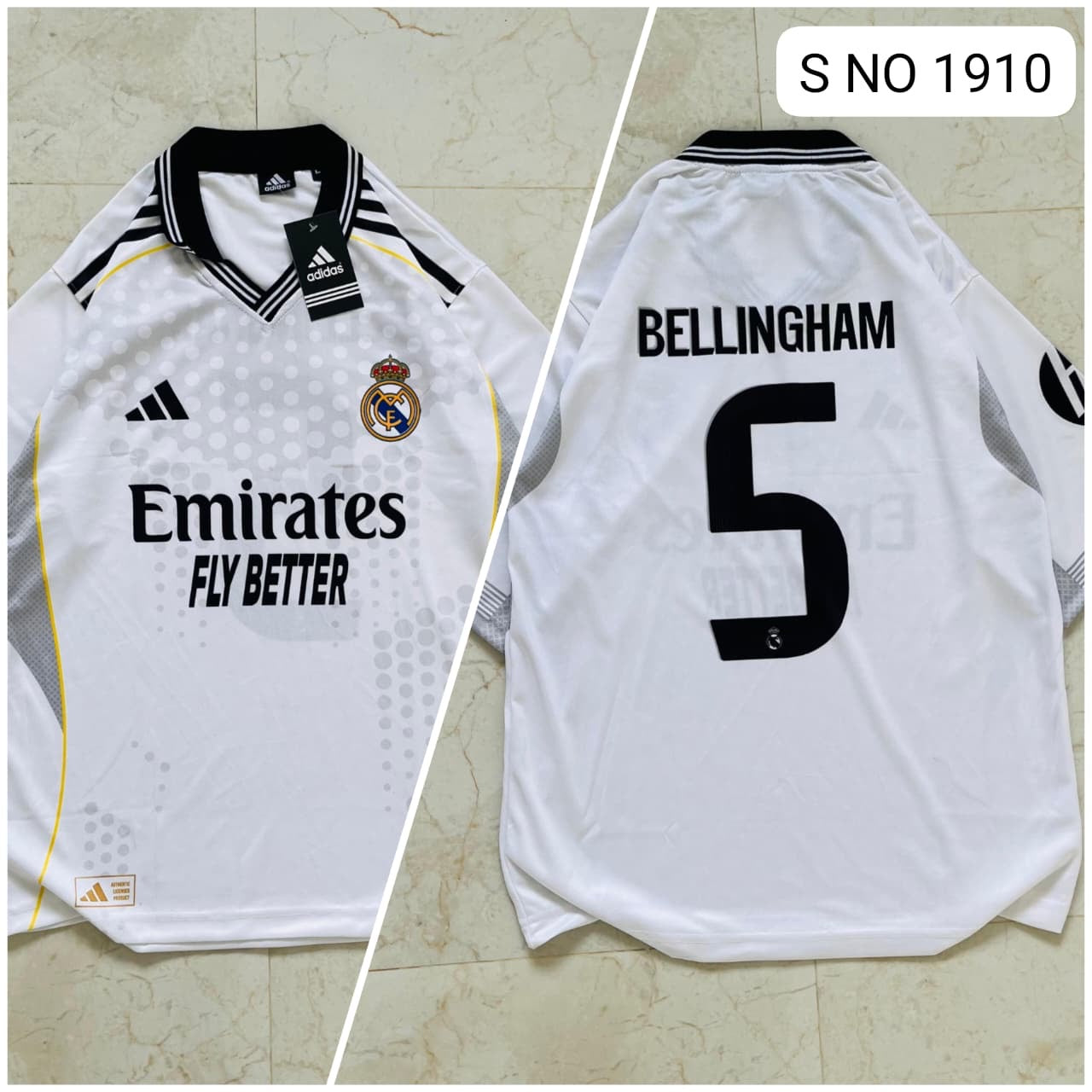Collared vintage jersey