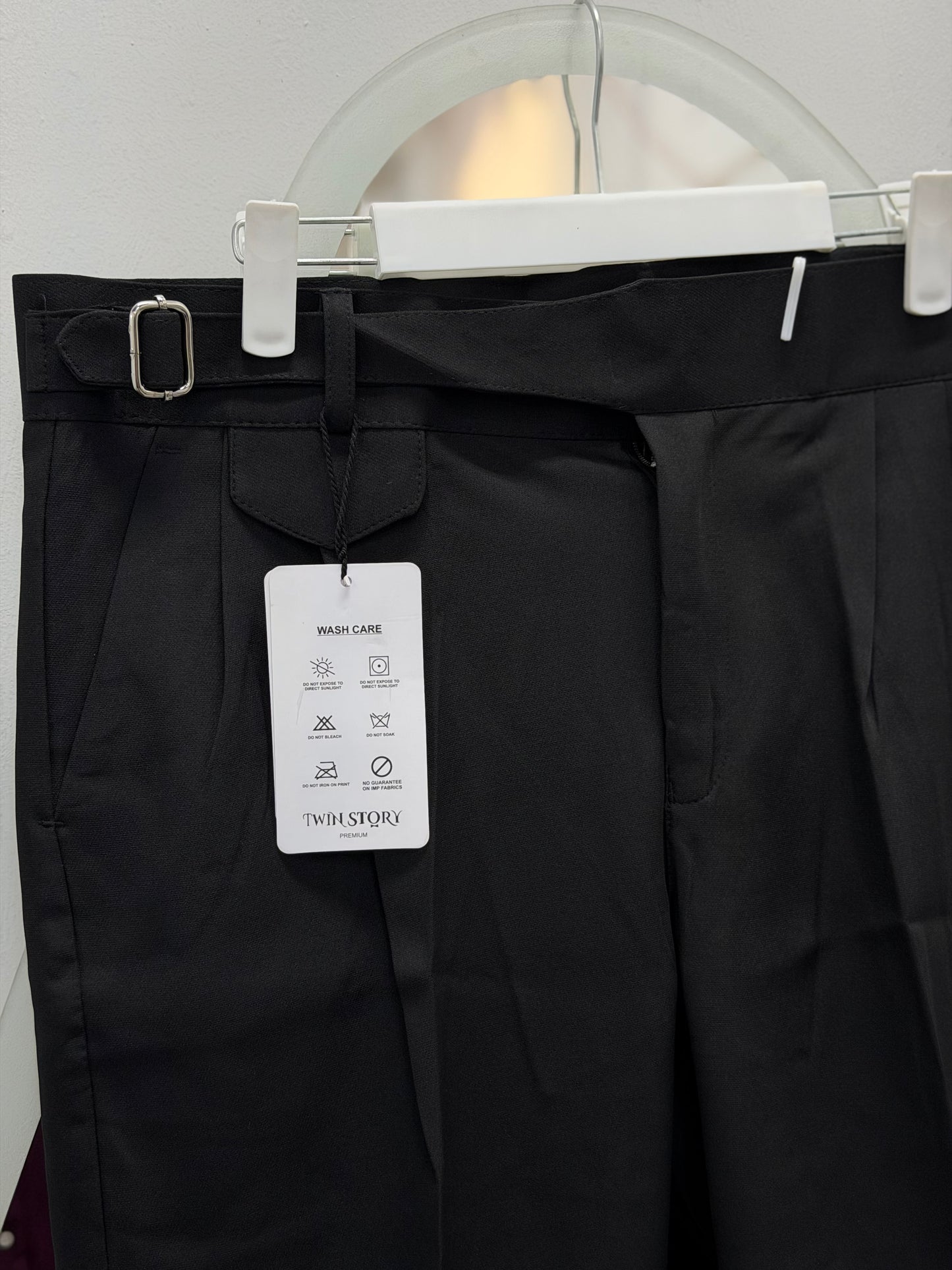 Black Gurkha pant