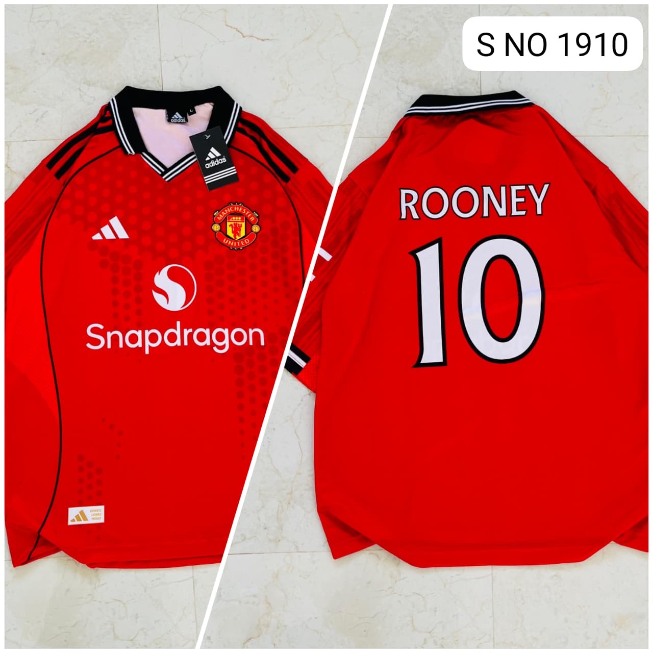 Collared vintage jersey