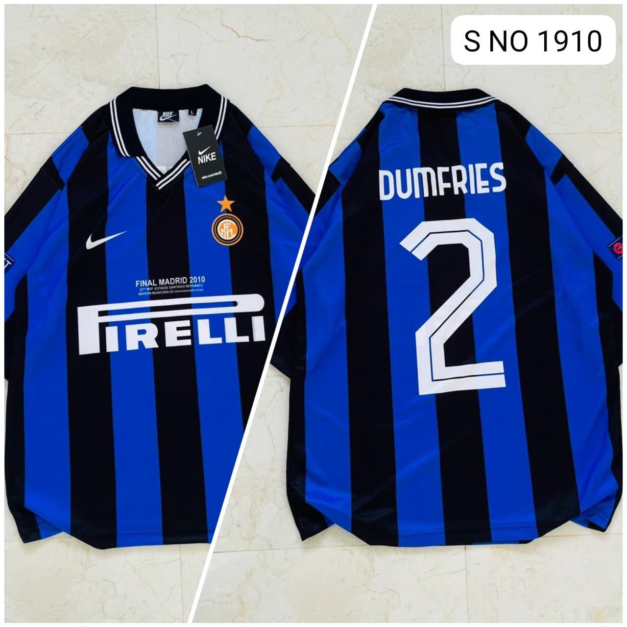 Collared vintage jersey