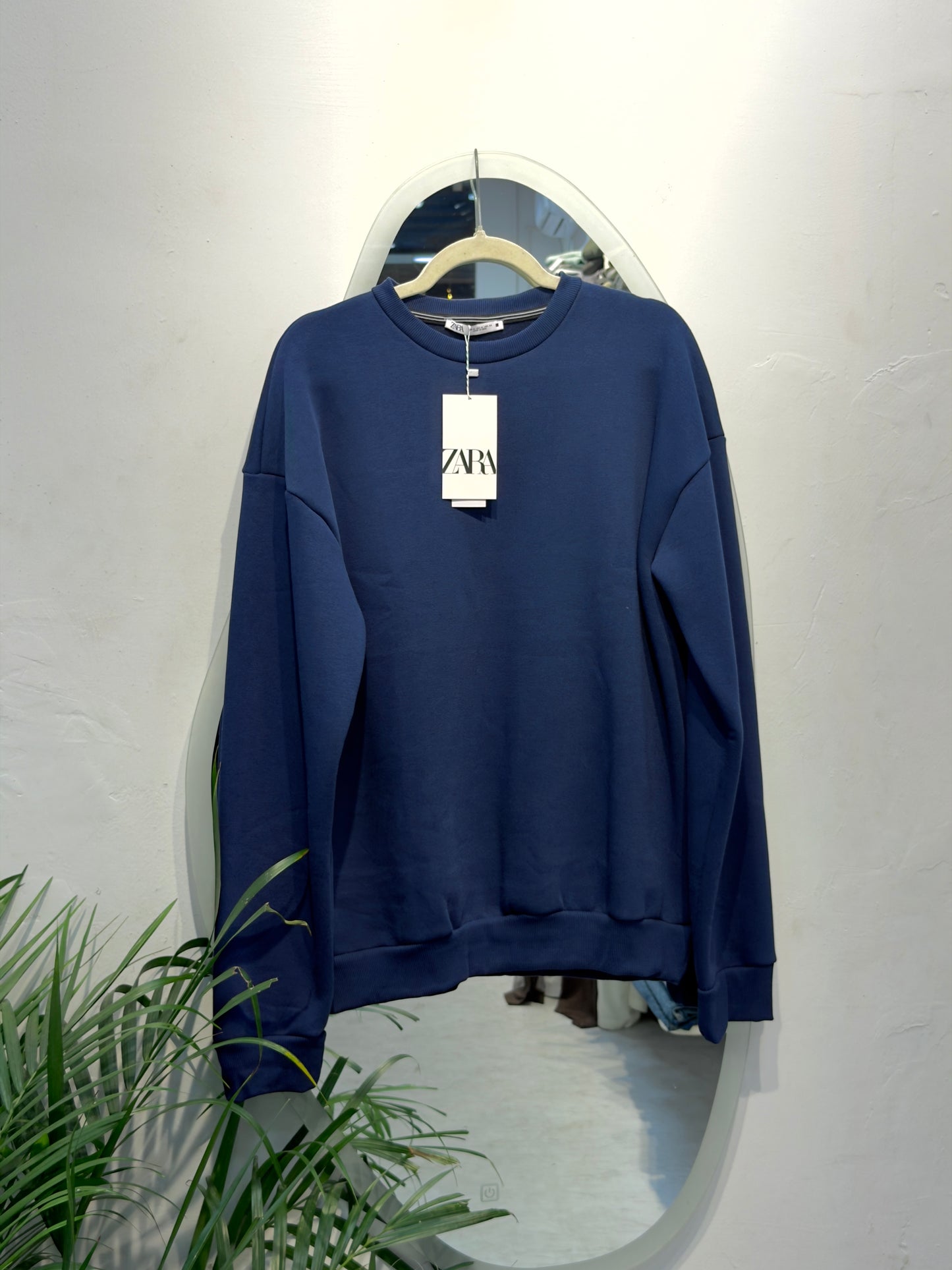 Navy Blue Zara sweatshirt