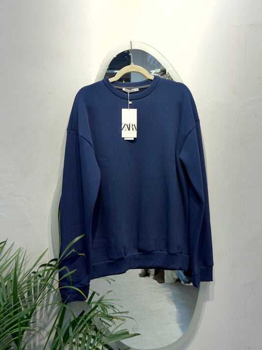 Navy Blue Zara sweatshirt