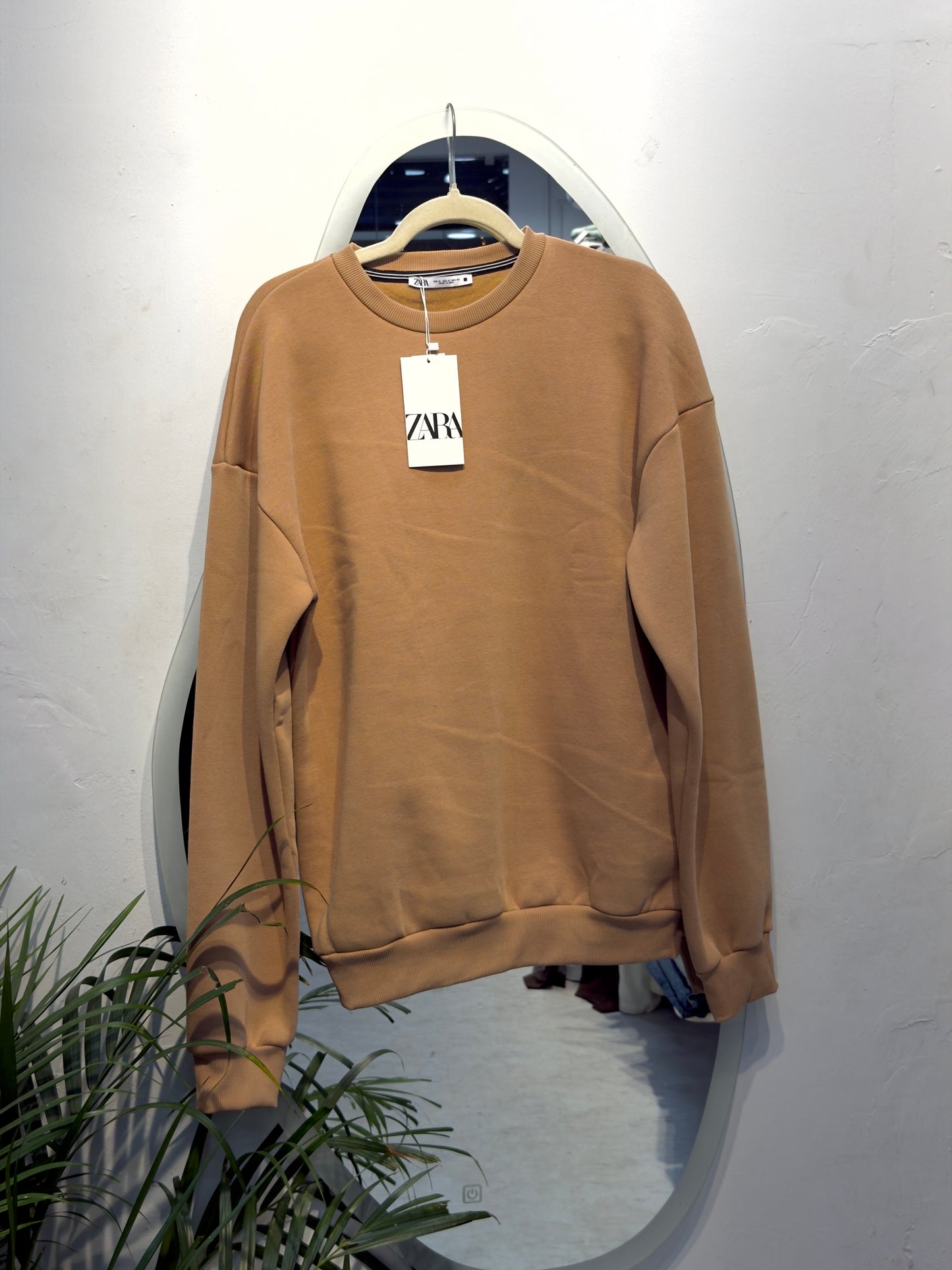 Brown Zara sweatshirt
