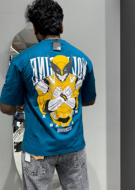 Wolverine print oversized