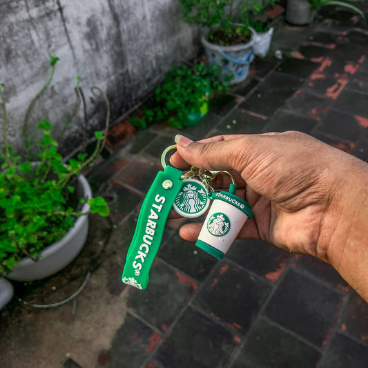 Bottle Starbucks keychain